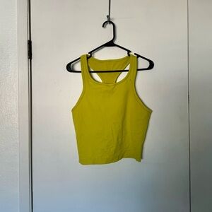Lululemon ebb to street ribbed cropped tank